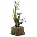 Hummingbird Haven Home Garden Decor Water Fountain