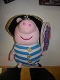 Peppa Pig Mini Plush George In Pirate Outfit With Sounds