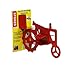 Stokes Select Tractor Cob Squirrel Feeder, Red, 2 Corn Cob Capacity