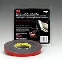 3-M Company 06382 1/2 in. x 20 yd. Black Automotive Acrylic Attachment Tape