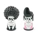 Computer keyboard cleaning brush, 2 retractable brushes, funky couple