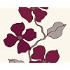 Esprit 1409-44 Tapete, Blumenranke, creme rot braun, Design City Glam