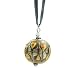 Handmade Murano Pendant - Peacock Brown