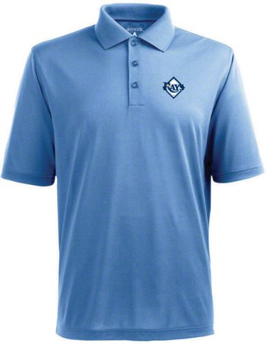 Tampa Bay Rays Light Blue Pique Extra Light Polo Shirt