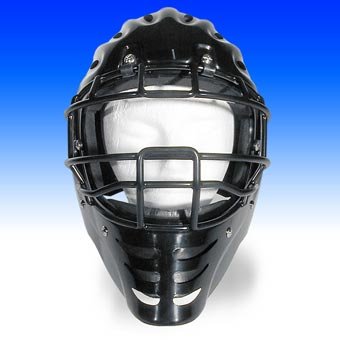 Childrens Toyshop  Sporting Goods : BLACK ADULT CATCHER'S MASK