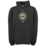 Minnesota Wild -Black- Primary Logo Hooded Sweatshirt