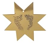 Throwing Star Double Dragon Gold 2.5 - Martial Arts - Throwing Stars