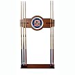 NHL Florida Panthers 2 piece Wood and Mirror Wall Cue Rack