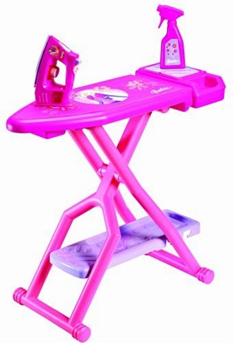 Childrens Toyshop  Toys : Barbie Ironing Set Iron,Board,Spray