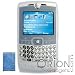 Silicone Skin Case for Motorola Q (White) w/ Screen Protector