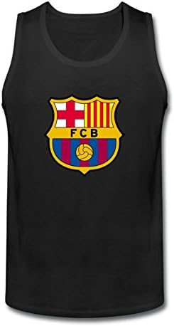 TEZHONGYIYONG TEZHONGYIYONG Men's FC Barcelona Football Club FCB Logo tops Size XL