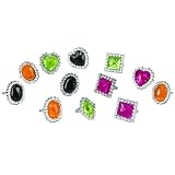 Jewel Rings 12 per unit