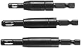 Bosch CC2430 Clic-Change 3-Piece No. 6, No. 8, and No. 10 Self-Centering Bit Assortment