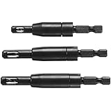 Bosch CC2430 Clic-Change 3-Piece No. 6, No. 8, and No. 10 Self-Centering Bit Assortment