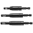 Bosch CC2430 Clic-Change 3-Piece No. 6, No. 8, and No. 10 Self-Centering Bit Assortment