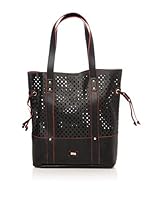 Lavand Bolso de Asa al Hombro (Negro)