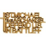 14k Yellow Gold St. Michael Lapel Pin