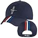 Ford Mustang Navy Blue Striped Baseball Hat