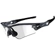 Oakley Radar Path Adult Asian Fit Sport Sportswear Sunglasses - Crystal Black/Clear