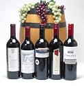 セレクション赤ワイン5本セット　（チリ2本　フランス1本　イタリア1本　スペイン1本）計750ml&times;5本