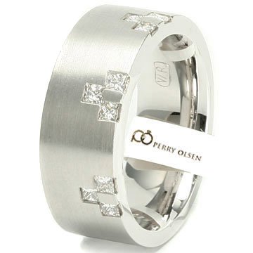 .30ct VVS E-F 14K White Gold Fashionable High 