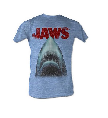 Jaws Stressed Out Shark Adult Soft T-Shirt