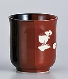 天目茶塗分大寿司　【寿司　湯呑】