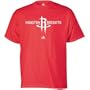 NBA Men's Houston Rockets Short Sleeve T- Shirt (Red, Small)