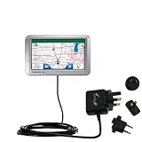 International Wall / AC Charger for the Garmin Nuvi 750 - Gomadic Brand w/ TipExchange Technology
