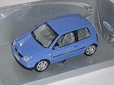 VW VOLKSWAGEN LUPO BLUE METAL MODEL 1/24 WELLY MODEL CAR