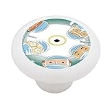 Surgeon View Decorative High Gloss Ceramic Drawer Knob
