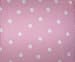 Pink White Polka Dots Flannel Twin Sheet Set