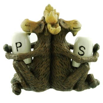 Moose Salt & Pepper Set
