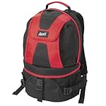 【アマゾンオリジナル】 ETSUMI カメラリュック アペックスキャニオンミニ 11L レインカバー/三脚装着可能 ブラック/レッド ETM-83409