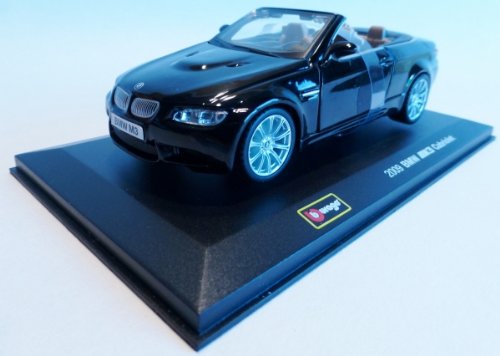 BMW M3 Cabrio 2009 schwarz Modellauto