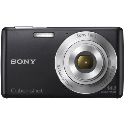 Sony Cyber-shot DSC-W620 14.1 MP Digital Camera with 5x Optical Zoom and 2.7-Inch LCD (Black) (2012 Model)