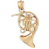 CleverEve's 14k Gold Charm Musical Instruments 3.8 - Gram(s)