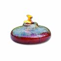 Bird Brain Nusku Firepot,  Red Metallic