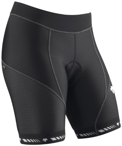 Descente Women's Avanti Short, Black/White, Medium On Sale