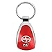 Scion TC Red Teardrop Keychain