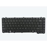LotFancy New Black Matte keyboard for Toshiba Satellite L630 L635 L640 L640D L645 L645D C600 C640 C640D C645 C645D L600 L600D L740 L740D L745 L745D L730 L730D L735 L735D Series Laptop / Notebook US Layout