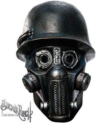 Sucker Punch - Overhead Gas Mask Zombie Latex Mask (Adult) Adult