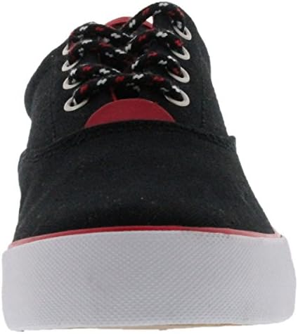 Polo By Ralph Lauren Boys' Vaughn Lace Up Sneaker Black 5 M US