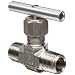 Parker V Series Stainless Steel 316 Needle Valve, Inline, Hand Wheel, Needle Stem, NPT Male