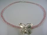 Bangkok Butterfly Necklace (Rose)