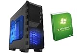 HeidePC®Gaming PC - New Hammer PC II - Next generation Sandy Bridge 1155 (Intel Quad Core i7-2700K with an open multiplier (4x 3.5) and 4 x 3.9 GHz in turbo boost) Tower Cooler Scythe Mugen 3, ASUS Z68A-GD80 (G3), 8GB DDR3, Nvidia Geforce GTX 570 1.28 GB, 1 TB HDD SATTAIII 6GB / s, 24x DVD ± RW burner with Lightscribe, Xilence 600W 80 + very quiet bit, Raidmax Midi Tower ALTAS, inkl.Win7 HP 64