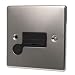 BLACK NICKEL UNSWITCHED SPUR UNIT C418BNB