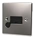 BLACK NICKEL UNSWITCHED SPUR UNIT C418BNB