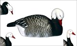 Higdon Decoys 75942 Oversize Half Shell Blue Goose - 12 Pack