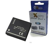Ex-Pro High Power (VERSION 2) DMW-BCF10E, DMWBCF10E, BCF10E, DMW BC10FE - 2 Year Warranty Replacement Lithium Li-on Digital Camera Battery for Panasonic Lumix :- DMCFP8, DMC-FP8, DMC-FS4, DMCFS4, DMC-FS6, DMCFS6, DMC-FS7, DMCFS7, DMC-FS12, DMCFS12, DMC-FS15, DMCFS15, DMC-FS25, DMCFS25, DMC-FS42, DMCFS42, DMC-FS62, DMCFS62, DMC-FX40, DMCFX40, DMC-FX48, DMCFX48, DMC-FX60, DMCFX60, DMC-FX65, DMCFX65, DMC-FX500, DMCFX500, DMC-FX550, DMCFX550, DMC-TS1, DMCTS1